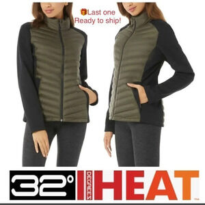 32 Degrees Ladies' Mixed Media Jacket
